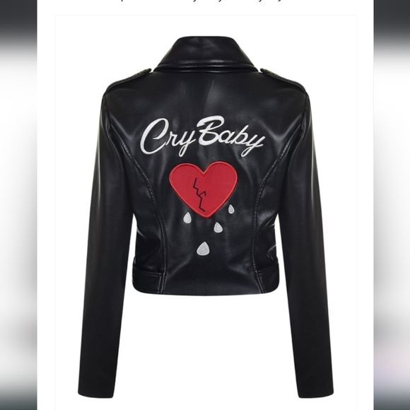 RARE 💔 Collectif Cry Baby Jacket 22 UK - Picture 6 of 6